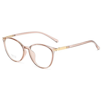 Reven Jate Στρογγυλά Γυαλιά Σκελετός Γυναικεία Γυαλιά Ρετρό Μυωπία Οπτικοί Σκελετοί Μεταλλικοί Διαφανείς Φακοί Μαύρο Χρυσό Γυαλιά Γυαλιά Oculos