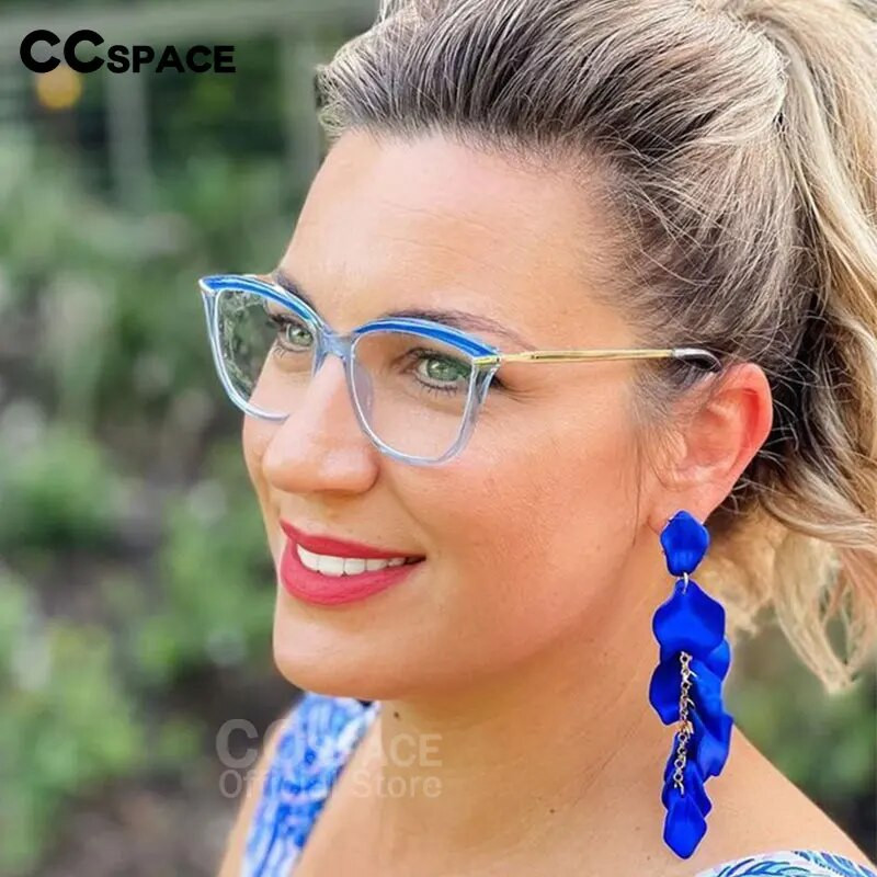 53332 Vintage kassisilmade prillide raam Naiste ruudu lühinägelikkus Optilised prillid Retseptiga prillide raam Dekoratiivprillid