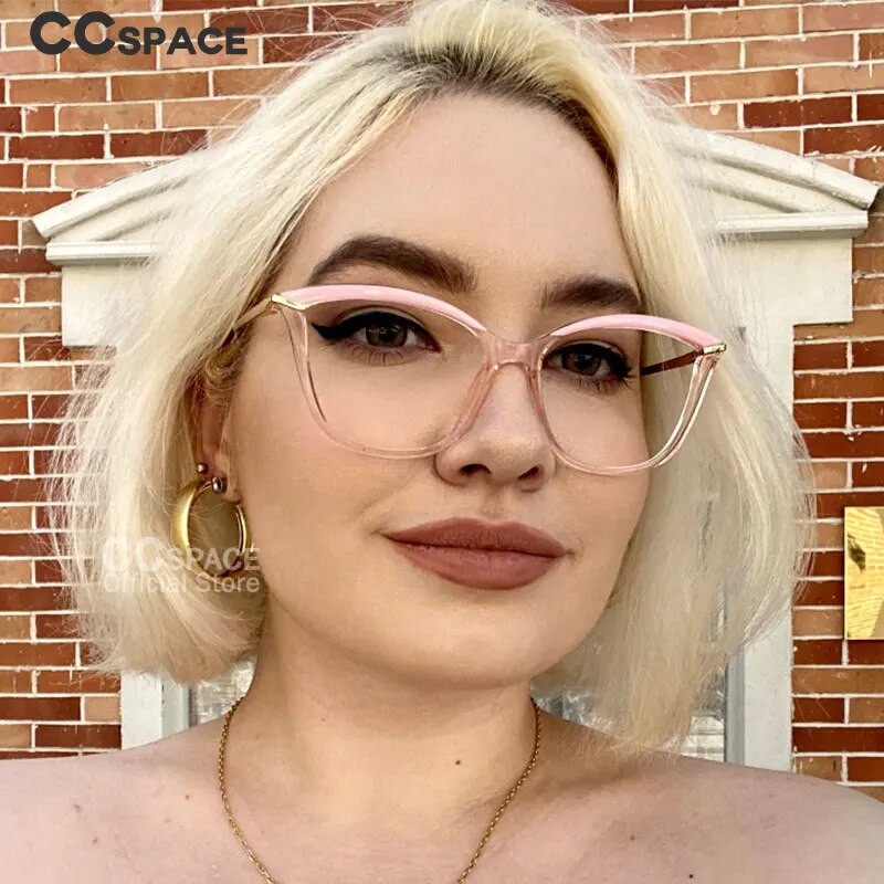 53332 Vintage kassisilmade prillide raam Naiste ruudu lühinägelikkus Optilised prillid Retseptiga prillide raam Dekoratiivprillid