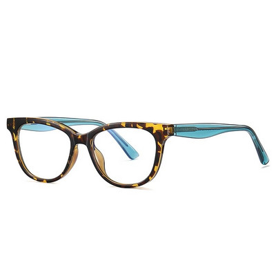 Γυναικεία μοντέρνα γυαλιά μπλοκαρίσματος μπλε φωτός με σκελετό Γυαλιά μικρού στυλ προσώπου με γυαλιά γυαλιά προστασίας από την ακτινοβολία με ελατήριο