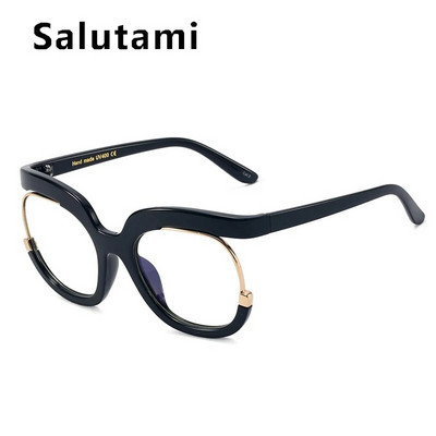 2022. gada jauns modes zīmols Square Anti-zilas gaišas brilles sievietēm Vintage melnas rozā briļļu ietvars sieviešu datora brilles