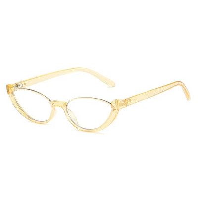 Vintage Half Frame Anti-Blue Light Σκελετός γυαλιών γάτας για γυναικεία νέα μόδα Μάρκα Μικρά στρογγυλά γυαλιά υπολογιστή Αποχρώσεις Ροζ