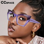 56681 Fashion Tr90 Cat Eye Οπτικό Πλαίσιο Γυαλιών Γυαλιά Ανδρικά Γυναικεία Δίχρωμη μεντεσέ άνοιξης Αντι Μπλε Γυαλιά Υπολογιστή