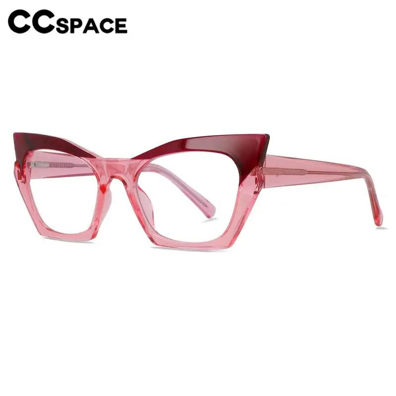 56681 Fashion Tr90 kassisilm, optiline prilliraam, meeste naiste, kahevärviline, liibuv vedruliigend, sinised arvutiprillid