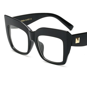 Модни квадратни очила Дамски огромни луксозни марки Големи рамки Ретро рамки за очила Градиентни нюанси oculos de sol