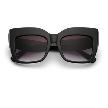 Модни квадратни очила Дамски огромни луксозни марки Големи рамки Ретро рамки за очила Градиентни нюанси oculos de sol