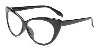 Rame optice ochi de pisică Ochelari de vedere vintage Ochelari transparenți pentru computer Ochelari de marca de modă pentru femei Ochelari de leopard Ochelari cu lentile clare