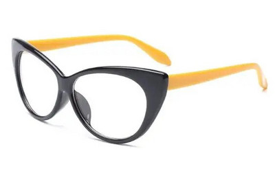 Rame optice ochi de pisică Ochelari de vedere vintage Ochelari transparenți pentru computer Ochelari de marca de modă pentru femei Ochelari de leopard Ochelari cu lentile clare