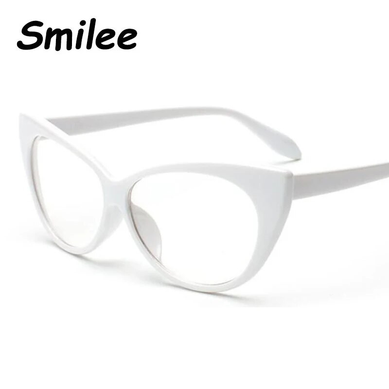 Cat Eye Optical Rāmji vintage brilles Caurspīdīgas Datorbrilles Modes Zīmols Sieviete Leopards Brilles Caurspīdīgi Lēcu Brilles