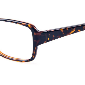 Gmei Optical Plastic Rectangular Full Rim Γυναικεία γυαλιά Σκελετός Οπτικά Γυαλιά Σκελετός Tortoiseshell T8015