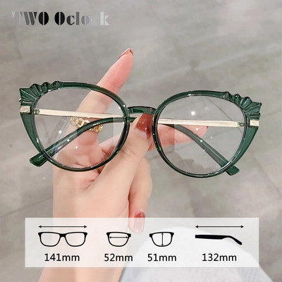 Луксозни дизайнерски дамски очила с рамка Компютърни очила с анти-синьо покритие Zero Optical Myopia Frame oculos grau feminino