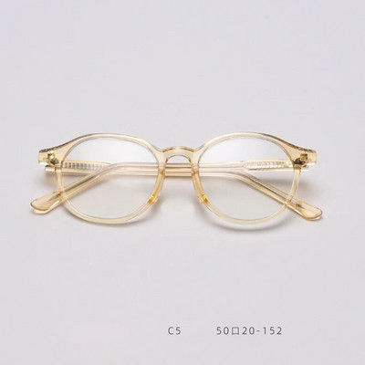 49427 Plastmasas titāna Brilles Retro Anti Blue Rāmji Rīsu Nagi Optiskās Modes Datorbrilles