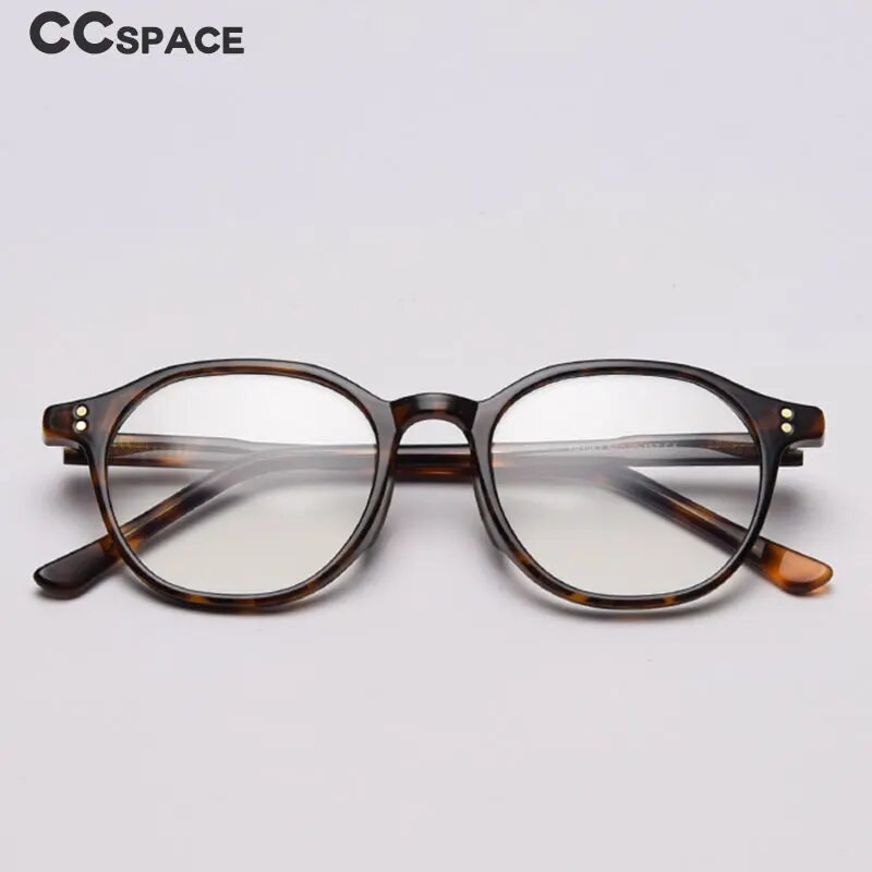 49427 Plastmasas titāna Brilles Retro Anti Blue Rāmji Rīsu Nagi Optiskās Modes Datorbrilles