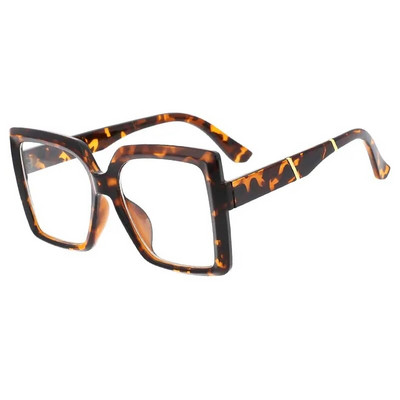 53319 Rame de ochelari de marca supradimensionate pătrate Bărbați Femei Ochelari de vedere la modă pentru computer