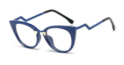Ochelari de vedere la modă femei supradimensionați ochi de pisică ochelari optici pentru computer pentru doamne ochelari transparenți clari ochelari de vedere pentru femeie