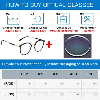 Στρογγυλά γυαλιά υπολογιστή Anti Blue Light Γυναικεία Ανδρικά Συνταγογραφούμενα Γυναικεία Γυναικεία Γυαλιά 2023 Σκελετός φακός προστασίας από την ακτινοβολία
