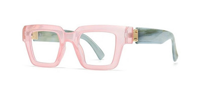 Rame de ochelari pătrate de lux de modă pentru femei Ochelari optici Ochelari de ochelari transparente anti lumină albastră