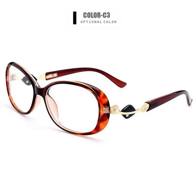 Gmei Optical Elegant Urltra-Light TR90 Ramă completă pentru femei Rame de ochelari optici pentru femei Ochelari de ochelari pentru miopie prezbiopie din plastic pentru femei M1481