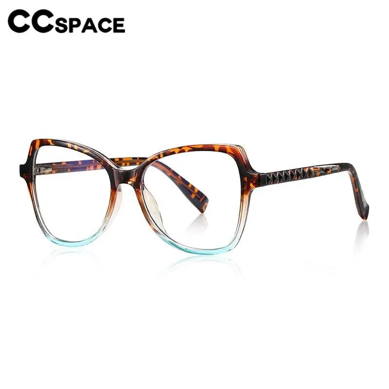 56800 New Rainbow Color Optical Spectacle Screen Γυναικείο Σχέδιο Cat Eye Anti Blue γυαλιά υπολογιστή Tr90 Flat Mirror