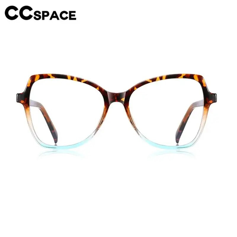 56800 New Rainbow Color Optical Spectacle Screen Γυναικείο Σχέδιο Cat Eye Anti Blue γυαλιά υπολογιστή Tr90 Flat Mirror