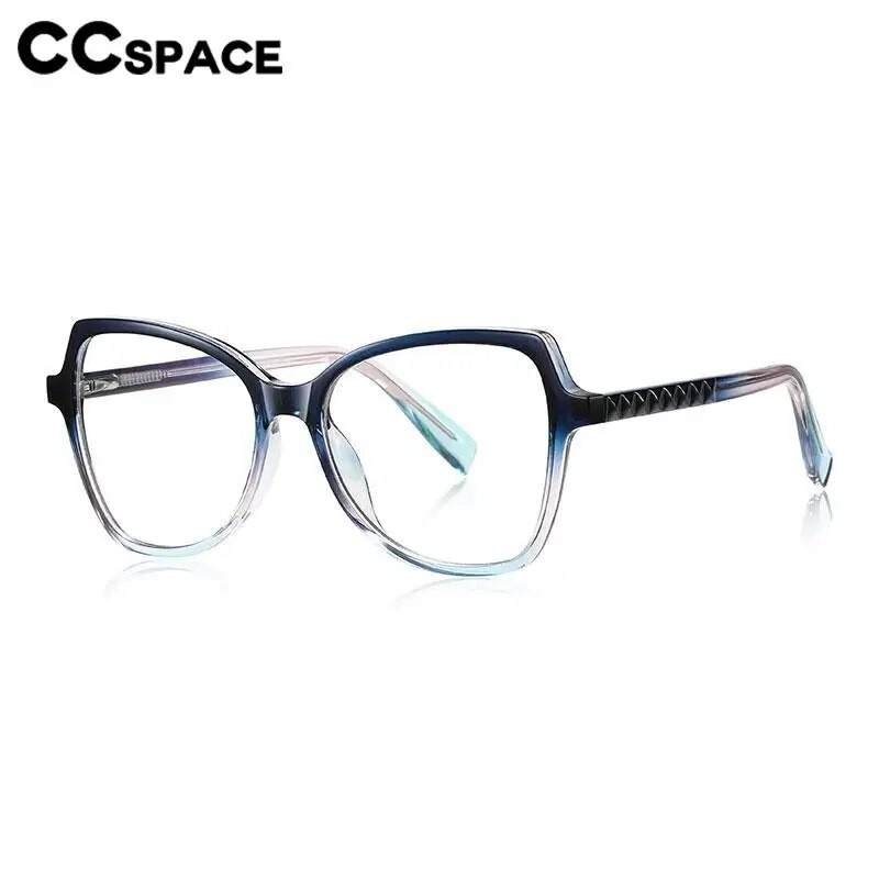 56800 New Rainbow Color Optical Spectacle Screen Γυναικείο Σχέδιο Cat Eye Anti Blue γυαλιά υπολογιστή Tr90 Flat Mirror