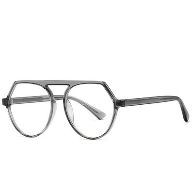 49264 Rame de ochelari din plastic din titan Anti lumină albastră Ultrauşoare Bărbaţi Femei Ochelari optici de modă pentru computer
