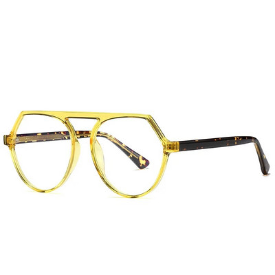 49264 Rame de ochelari din plastic din titan Anti lumină albastră Ultrauşoare Bărbaţi Femei Ochelari optici de modă pentru computer