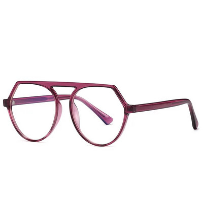 49264 Rame de ochelari din plastic din titan Anti lumină albastră Ultrauşoare Bărbaţi Femei Ochelari optici de modă pentru computer