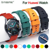 Curea din silicon de 22 mm pentru Huawei GT 2 3 4 46 mm Curea de mână pentru Huawei Watch3 GT4 GT2 Pro GT2e Magic2 Brățară Bandă cu model de fotbal