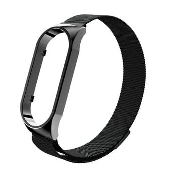 Каишка от неръждаема стомана за Xiaomi Mi Band 8 7 6 5 4 3 Smart Watch Wristband Гривна Каишка за китка за MiBand 8 7 6 5 4 3 4