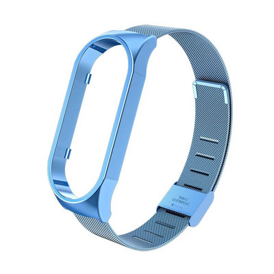 Λουράκι από ανοξείδωτο ατσάλι για Xiaomi Mi Band 8 7 6 5 4 3 Βραχιόλι έξυπνου ρολογιού λουράκι καρπού για MiBand 8 7 6 5 4 3 4