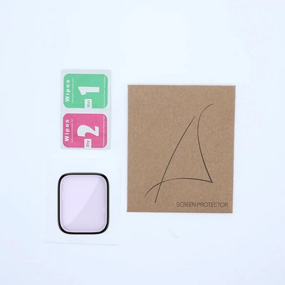 Pilnībā izliekts ekrāna aizsargs Apple Watch Ultra 2 49MM, kas nav aizsargājošs no stikla, Iwatch Series 9 8 7 6 5 4 SE2 40MM 41MM 45MM