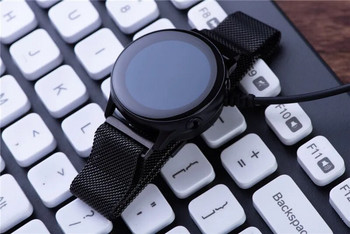 Кабел за бързо зареждане за Samsung Galaxy Watch 5 Pro 45mm Watch 4 Classic Active 1 2 40 41 mm Watch 3 Скоба за докинг станция за зареждане