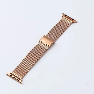 Λουράκι καρπού για Apple Watch Band 45mm 44mm 42mm Metal Correa 38mm 40mm 42mm Βραχιόλι από ανοξείδωτο ατσάλι Iwatch Serie 7 6 SE 5 4 3