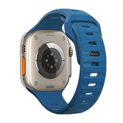Silikonski sportski remen za Apple Watch ultra Band 49 mm 40 mm 41 mm 42 mm 49 mm 44 mm 45 mm Gumeni korrea remen iwatch serija 8 7 3 5 6 4
