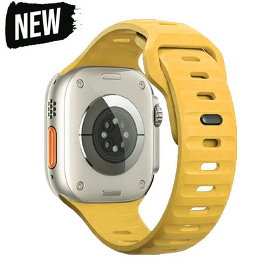 Silikonski sportski remen za Apple Watch ultra Band 49 mm 40 mm 41 mm 42 mm 49 mm 44 mm 45 mm Gumeni korrea remen iwatch serija 8 7 3 5 6 4