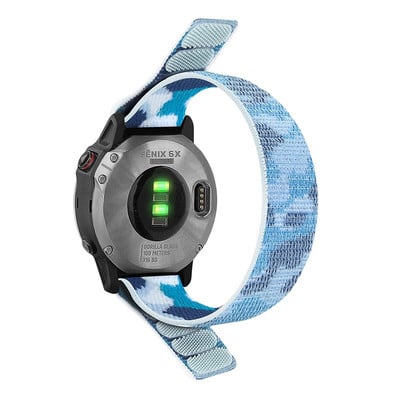 26mm 22mm 20mm Bratara sport din nylon curea pentru Garmin Fenix 7X 7 6X 6 Pro 5X 5 Forerunner 935 Ceas inteligent Bratara cu eliberare rapida