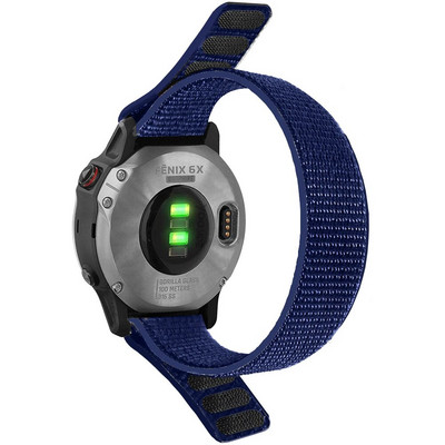 26mm 22mm 20mm Bratara sport din nylon curea pentru Garmin Fenix 7X 7 6X 6 Pro 5X 5 Forerunner 935 Ceas inteligent Bratara cu eliberare rapida