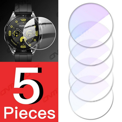 Protector de ecran 2.5D pentru Huawei Watch GT4 41mm / 46mm Protectie din sticla securizata pentru Huawei Watch GT 4 Film de sticla anti-zgarieturi
