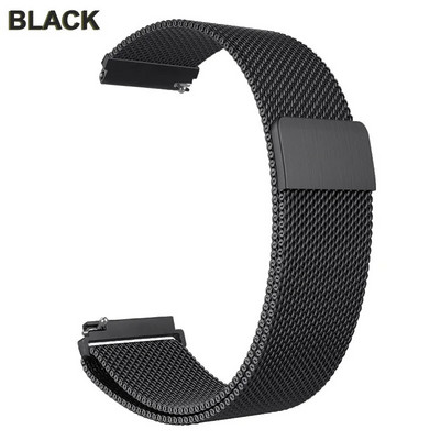 Λουράκι 20mm για Amazfit Bip 3 5 S Lite Band GTS 2 4 Mini βραχιόλι με θήκη TPU Screen Protector Μεταλλικό λουράκι ρολογιού με μαγνητικό βρόχο