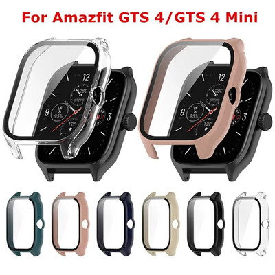 Aizsargājošs datora korpusa stikls priekš Amazfit GTS 4 Smart Watch bufera ekrāna aizsargs priekš Huami Amazfit GTS4 GTS4 Mini Cover Shell