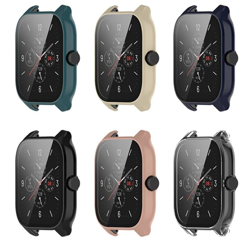 Aizsargājošs datora korpusa stikls priekš Amazfit GTS 4 Smart Watch bufera ekrāna aizsargs priekš Huami Amazfit GTS4 GTS4 Mini Cover Shell