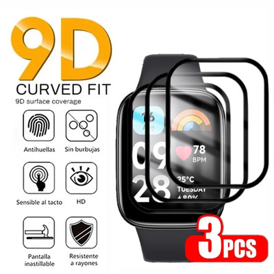 3PCS Full Screen Protector za Xiaomi Redmi Watch 2 Lite 4 lite 3 Active Film Samrtwatch Mi Poco Watch Lite Zaštitno ne staklo