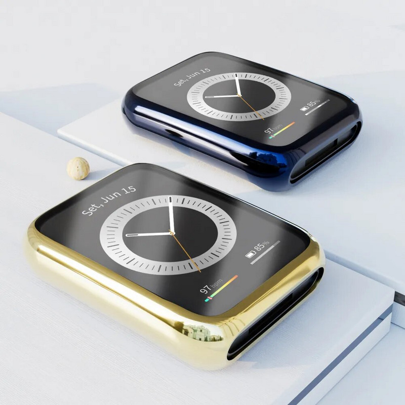 TPU kaitseümbris Huawei kella Fit 2 ümbrisega kaetud igakülgse kaitseraua ekraani katteümbriste jaoks Huawei kella Fit2/Fit jaoks