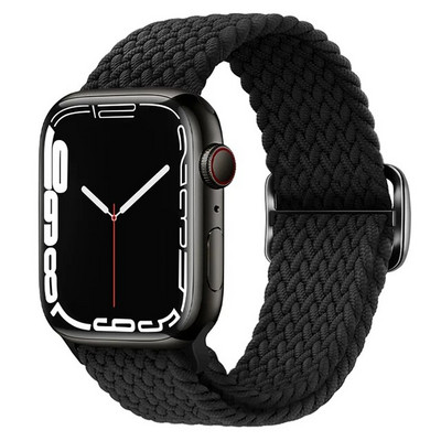Rihm Apple Watchi rihma jaoks 44mm 40mm 45mm 41mm 38mm 42mm ultra 49mm punutud Solo Loop käevõru correa iwatch seeria 7 se 3 6 8 5