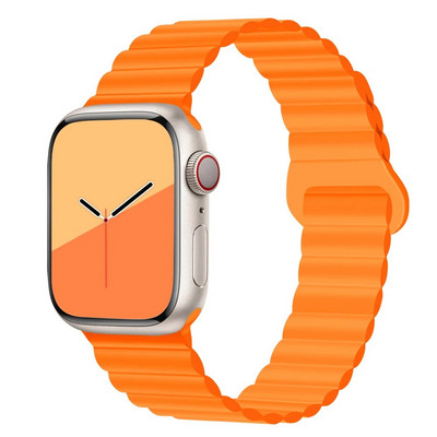 NOVO Originalne magnetske trake od tekućeg silikona za Apple Watch Band Ultra 2 Series 9 SE iwatch 42 mm 44 mm 45 mm 49 mm 38 mm 40 mm 41 mm