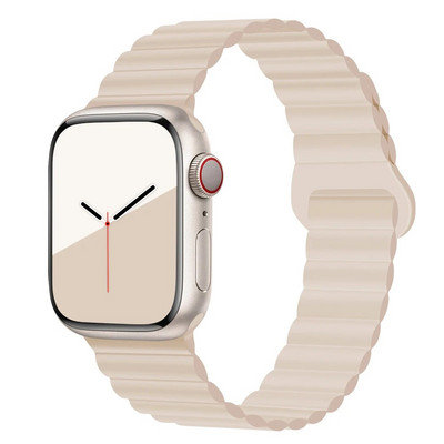 NOVO Originalne magnetske trake od tekućeg silikona za Apple Watch Band Ultra 2 Series 9 SE iwatch 42 mm 44 mm 45 mm 49 mm 38 mm 40 mm 41 mm