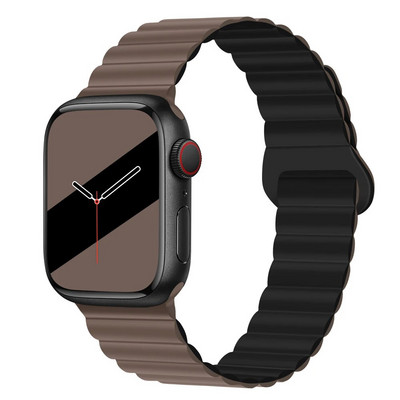 NOVO Originalne magnetske trake od tekućeg silikona za Apple Watch Band Ultra 2 Series 9 SE iwatch 42 mm 44 mm 45 mm 49 mm 38 mm 40 mm 41 mm