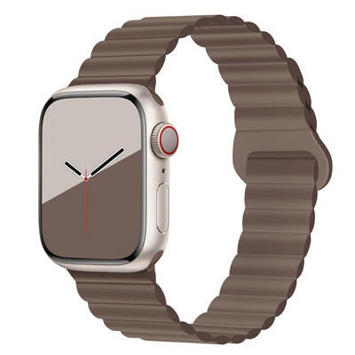 NOVO Originalne magnetske trake od tekućeg silikona za Apple Watch Band Ultra 2 Series 9 SE iwatch 42 mm 44 mm 45 mm 49 mm 38 mm 40 mm 41 mm