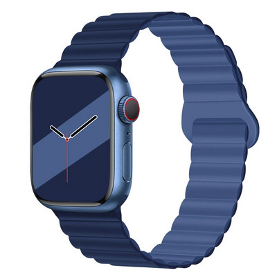 NOVO Originalne magnetske trake od tekućeg silikona za Apple Watch Band Ultra 2 Series 9 SE iwatch 42 mm 44 mm 45 mm 49 mm 38 mm 40 mm 41 mm
